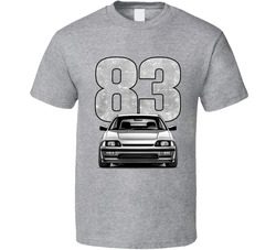 1983 Honda Cr-x Retro Look Car T Shirt 1983 Honda Cr-x Retro Look Car T Shirt