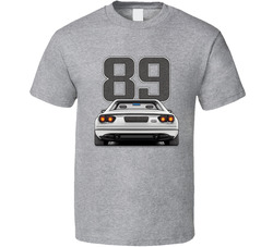 1989 Ferrari 328 Gts Retro Look Car T Shirt 1989 Ferrari 328 Gts Retro Look Car T Shirt