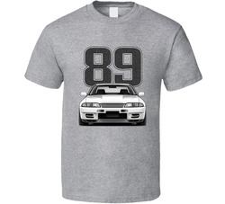 1989 Nissan Skyline Gt-r R32 Retro Look Car T Shirt 1989 Nissan Skyline Gt-r R32 Retro Look Car T Shirt