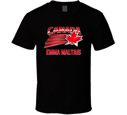 Emma Maltais Hockey Canada Milano Cortina 2026 T Shirt Emma Maltais Hockey Canada Milano Cortina 2026 T Shirt