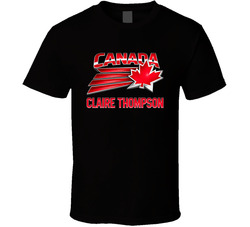 Claire Thompson Hockey Canada Milano Cortina 2026 T Shirt Claire Thompson Hockey Canada Milano Cortina 2026 T Shirt