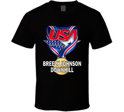 Breezy Johnson Downhill Gold Medal Winner Usa Milano Cortina 2026 Fan T Shirt Breezy Johnson Downhill Gold Medal Winner Usa Milano Cortina 2026 Fan T Shirt