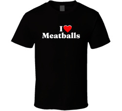 I Heart Love Meatballs Funny T Shirt I Heart Love Meatballs Funny T Shirt