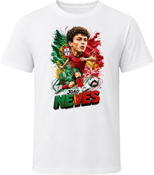 Joao Neves Portugal Soccer Caricature 2026 World Cup T Shirt