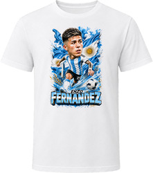 Enzo Fernandez Argentina Soccer Caricature 2026 World Cup T Shirt Enzo Fernandez Argentina Soccer Caricature 2026 World Cup T Shirt