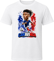 Eduardo Camavinga France Soccer Caricature 2026 World Cup T Shirt