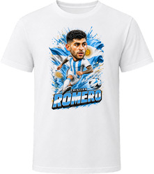 Cristian Romero Argentina Soccer Caricature 2026 World Cup T Shirt