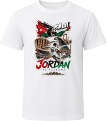 Jordan Al Nashama Soccer Football 2026 National Pride T Shirt Jordan Al Nashama Soccer Football 2026 National Pride T Shirt
