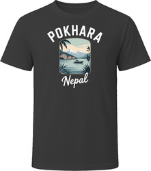 Pokhara Nepal Vacation Tourist Shop T Shirt Pokhara Nepal Vacation Tourist Shop T Shirt