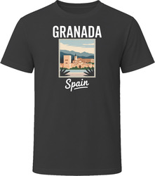 Granada Spain Vacation Tourist Shop T Shirt Granada Spain Vacation Tourist Shop T Shirt