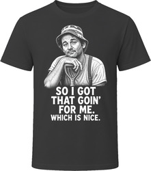 Carl Spackler So I Got That Goin for Me Caddyshack Funny 80s Comedy T Shirt Carl Spackler So I Got That Goin for Me Caddyshack Funny 80s Comedy T Shirt