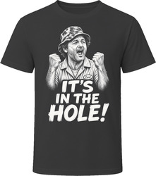 Carl Spackler It's in the Hole Caddyshack Funny 80s Comedy T Shirt Carl Spackler It's in the Hole Caddyshack Funny 80s Comedy T Shirt