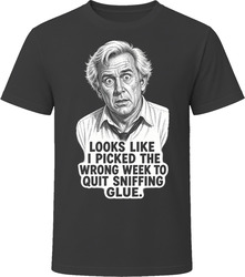Steve Mccroskey Wrong Week to Quit Sniffing Glue Airplane Funny 80s Comedy T Shirt Steve Mccroskey Wrong Week to Quit Sniffing Glue Airplane Funny 80s Comedy T Shirt