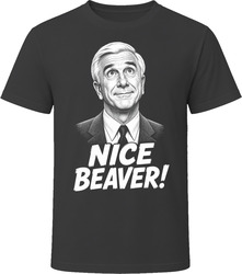 Frank Drebin Nice Beaver The Naked Gun Funny 80s Comedy T Shirt Frank Drebin Nice Beaver The Naked Gun Funny 80s Comedy T Shirt