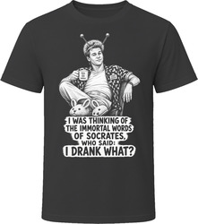 Chris Knight I Drank What Real Genius Funny 80s Comedy T Shirt Chris Knight I Drank What Real Genius Funny 80s Comedy T Shirt