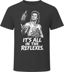 Jack Burton It's All in the Reflexes Big Trouble in Little China Funny 80s Comedy T Shirt Jack Burton It's All in the Reflexes Big Trouble in Little China Funny 80s Comedy T Shirt