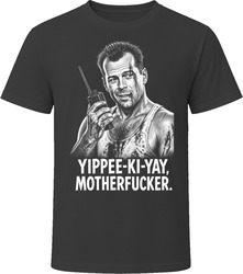 John Mcclane Yippee Ki Yay Die Hard Funny 80s Comedy T Shirt John Mcclane Yippee Ki Yay Die Hard Funny 80s Comedy T Shirt