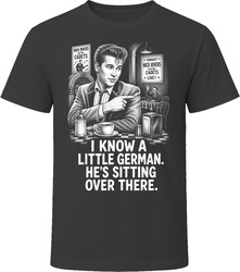 Nick Rivers I Know a Little German Top Secret Funny 80s Comedy T Shirt Nick Rivers I Know a Little German Top Secret Funny 80s Comedy T Shirt