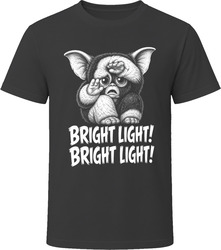Gizmo The Mogwai Bright Light Bright Light Gremlins Funny 80s Comedy T Shirt Gizmo The Mogwai Bright Light Bright Light Gremlins Funny 80s Comedy T Shirt