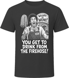 Stanley Spadowski Drink from the Firehose UHF Funny 80s Comedy T Shirt Stanley Spadowski Drink from the Firehose UHF Funny 80s Comedy T Shirt