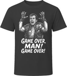 Private Hudson Game Over Man Aliens Iconic 80s Movie T Shirt Private Hudson Game Over Man Aliens Iconic 80s Movie T Shirt
