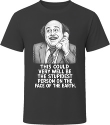 Sam Stone The Stupidest Person on Earth Ruthless People Funny 80s Comedy T Shirt Sam Stone The Stupidest Person on Earth Ruthless People Funny 80s Comedy T Shirt