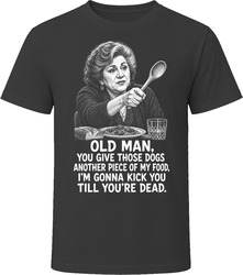 Rose Castorini I'll Kick You Till You're Dead Moonstruck Funny 80s Comedy T Shirt Rose Castorini I'll Kick You Till You're Dead Moonstruck Funny 80s Comedy T Shirt