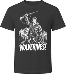 Jed Eckert Wolverines Iconic 80s Movie T Shirt Jed Eckert Wolverines Iconic 80s Movie T Shirt