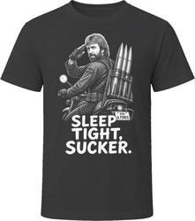 Major Mccoy Sleep Tight Sucker Iconic 80s Movie T Shirt Major Mccoy Sleep Tight Sucker Iconic 80s Movie T Shirt