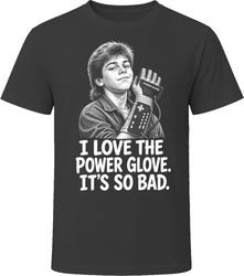 Lucas Barton I Love the Power Glove Funny 80s Comedy T Shirt Lucas Barton I Love the Power Glove Funny 80s Comedy T Shirt
