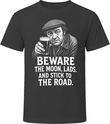 The Moor Local Beware the Moon Lads Cult 80s Horror Movie T Shirt The Moor Local Beware the Moon Lads Cult 80s Horror Movie T Shirt