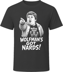 Horace The Fat Kid Wolfman's Got Nards Cult 80s Horror Movie T Shirt Horace The Fat Kid Wolfman's Got Nards Cult 80s Horror Movie T Shirt