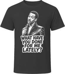 Eddie Murphy In Raw What Have You Done for Me Lately Funny 80s Comedy T Shirt Eddie Murphy In Raw What Have You Done for Me Lately Funny 80s Comedy T Shirt