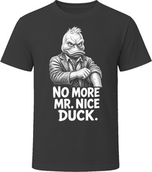 Howard The Duck No More Mr Nice Duck Funny 80s Comedy T Shirt Howard The Duck No More Mr Nice Duck Funny 80s Comedy T Shirt