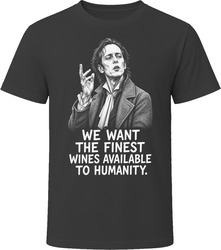Withnail The Finest Wines Available to Humanity Funny 80s Comedy T Shirt Withnail The Finest Wines Available to Humanity Funny 80s Comedy T Shirt