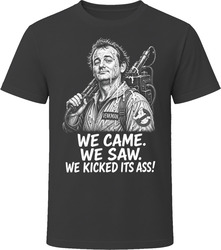 Peter Venkman We Came We Saw Funny 80s Comedy T Shirt Peter Venkman We Came We Saw Funny 80s Comedy T Shirt