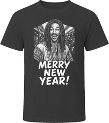 Billy Ray Valentine Merry New Year Funny 80s Comedy T Shirt
