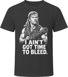 Blain No Time to Bleed Iconic 80s Movie T Shirt