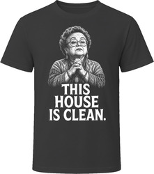 Tangina This House Is Clean Cult 80s Horror Movie T Shirt