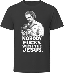 Jesus Quintana Nobody Messes with the Jesus Funny 90s Comedy T Shirt