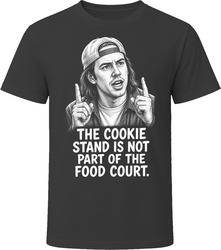 Brodie Bruce The Cookie Stand Is Not Part of the Food Court Funny 90s Comedy T Shirt