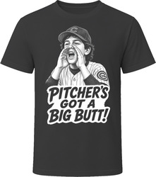 Henry Rowengartner Pitcher's Got a Big Butt Funny 90s Comedy T Shirt Henry Rowengartner Pitcher's Got a Big Butt Funny 90s Comedy T Shirt