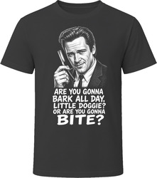 Mr. Blonde Bark All Day Little Doggie Cult 90s Movie T Shirt Mr. Blonde Bark All Day Little Doggie Cult 90s Movie T Shirt