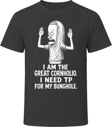 Cornholio TP for My Bunghole Funny 90s Comedy T Shirt Cornholio TP for My Bunghole Funny 90s Comedy T Shirt
