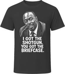 Omar Little I Got the Shotgun You Got the Briefcase Iconic TV Quote T Shirt Omar Little I Got the Shotgun You Got the Briefcase Iconic TV Quote T Shirt