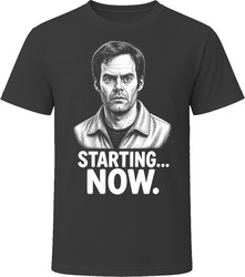 Barry Berkman Starting Now Iconic TV Quote T Shirt Barry Berkman Starting Now Iconic TV Quote T Shirt