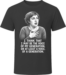 Hannah Horvath A Voice of a Generation Funny TV Quote T Shirt Hannah Horvath A Voice of a Generation Funny TV Quote T Shirt