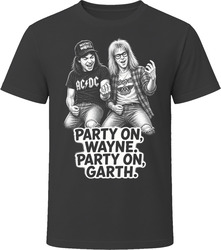 Wayne And Garth Party On Classic Comedy Sketch T Shirt Wayne And Garth Party On Classic Comedy Sketch T Shirt