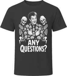 David S. Pumpkins Any Questions Classic Comedy Sketch T Shirt David S. Pumpkins Any Questions Classic Comedy Sketch T Shirt