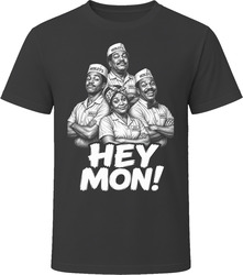 The Hedleys Hey Mon Classic Comedy Sketch T Shirt The Hedleys Hey Mon Classic Comedy Sketch T Shirt